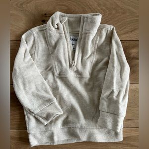 Old Navy 18-24M Cream Half Zip